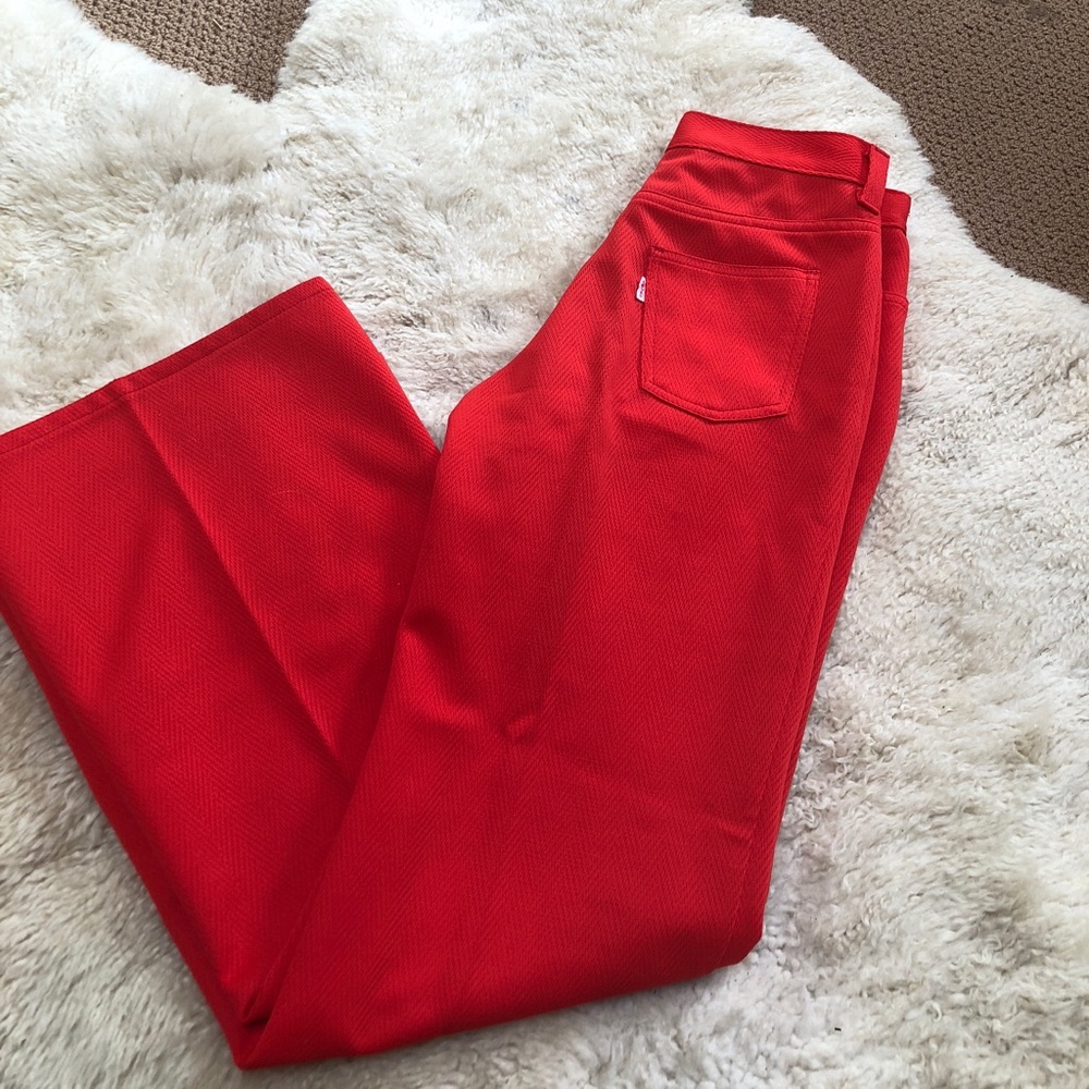 COPY - Rare Vintage Levi’s Straruss &co Sf cal. red pants - Picture 2 of 6